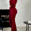 Orsalia Dark Red Jumpsuit