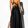 Roza Black Maxi Dress