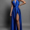 Roza Blue Maxi Dress