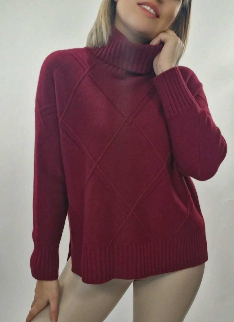 Galindas Blouse Dark Red