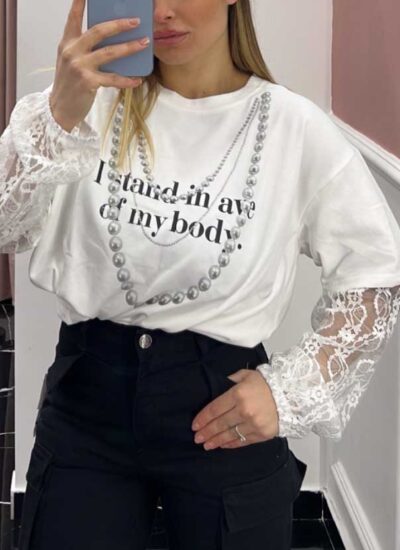 OfMyBody Blouse White