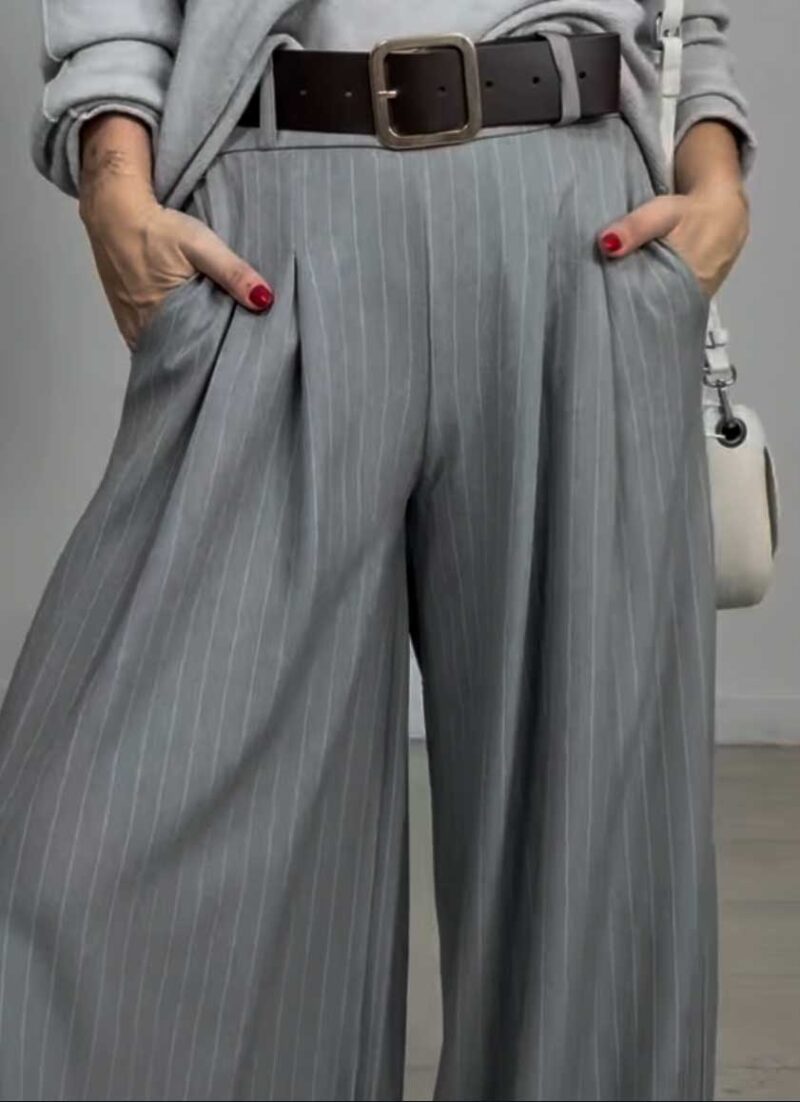 Tina Pants Dark Grey