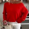 Areth Blouse Red