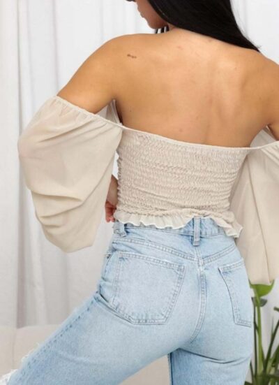 Sera Blouze Beige