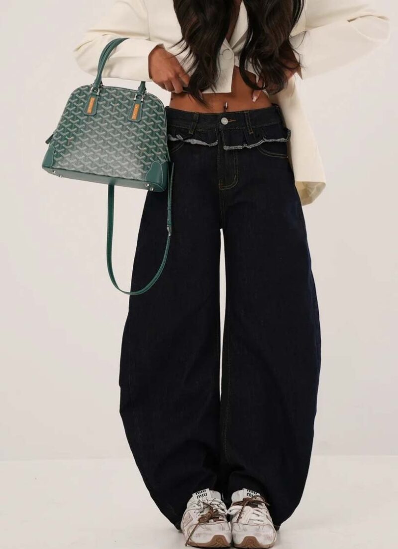Veronica Pants Dark Blue