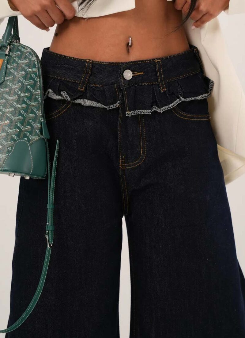 Veronica Pants Dark Blue