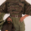 Κοντομάνικο oversized T-Shirt παραλλαγής ARMY