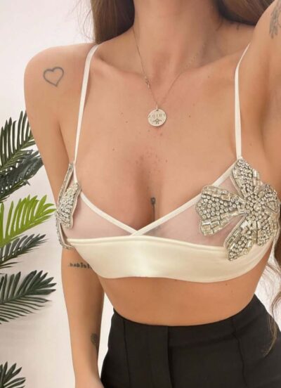 Bralette top BELARIN Off White