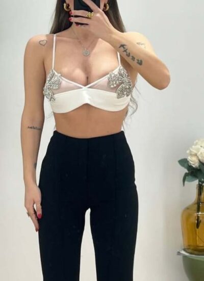 Bralette top BELARIN Off White