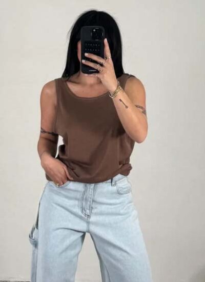 Mandorio Blouse Off Brown