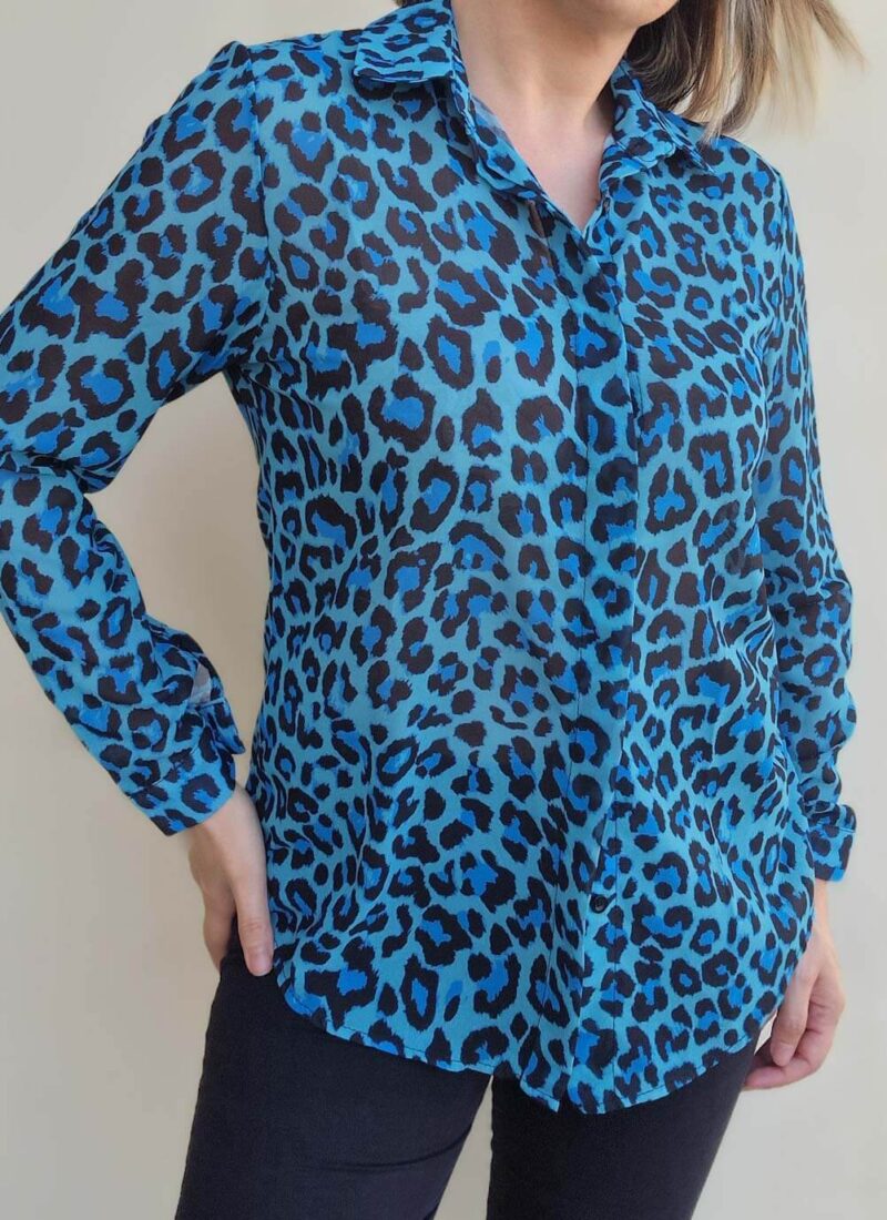 Πουκάμισο με animal print LEONA VERAMAN