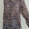 Πουκάμισο με animal print LEONA BEIGE