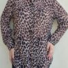Πουκάμισο με animal print LEONA BEIGE
