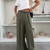 Παντελόνα με ζώνη ARTEMIS KHAKI