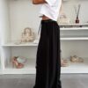 Παντελόνα με ζώνη ARTEMIS BLACK