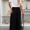 Παντελόνα με ζώνη ARTEMIS BLACK