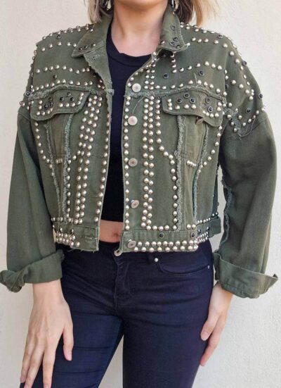 Jean Jacket με τρούκς CALI